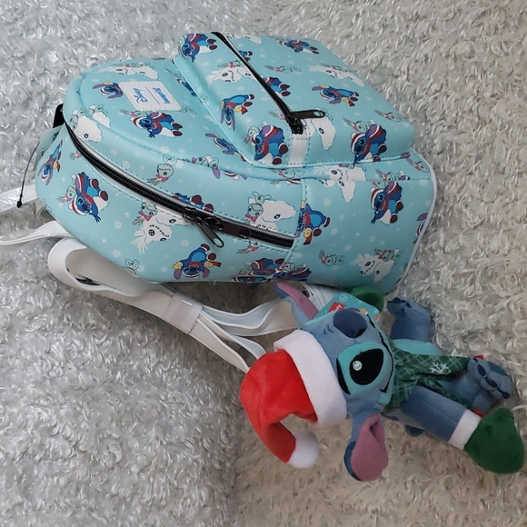 NWT Loungefly Disney Stitch Holiday Bundle - Picture 4 of 16
